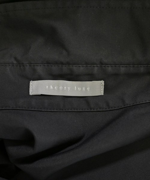 theory luxe（セオリーリュクス）カジュアルシャツ 黒 サイズ:38(M位) レディース/2200667016026