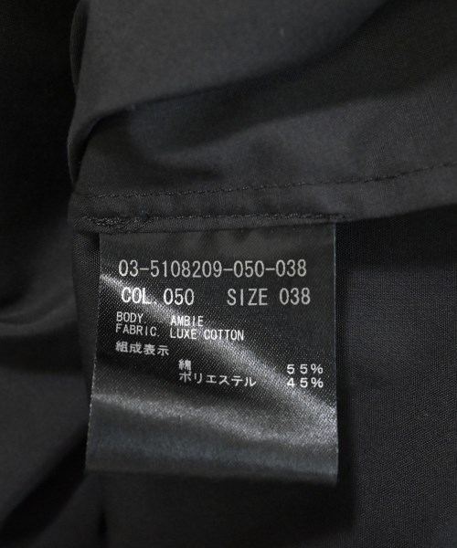 theory luxe（セオリーリュクス）カジュアルシャツ 黒 サイズ:38(M位) レディース/2200667016026