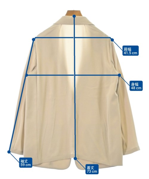 theory luxe（セオリーリュクス）カジュアルジャケット ベージュ サイズ:38(M位) レディース/2200667016040