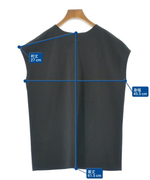 theory luxe（セオリーリュクス）カジュアルシャツ 黒 サイズ:38(M位) レディース/2200667016057