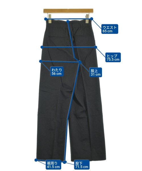 theory luxe（セオリーリュクス）スラックス 紺 サイズ:34(XS位) レディース/2200665151064