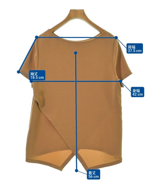 theory luxe（セオリーリュクス）Tシャツ・カットソー 茶 サイズ:38(M位) レディース/2200665314100