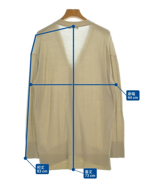 theory luxe（セオリーリュクス）カーディガン ベージュ サイズ:38(M位) レディース/2200664949075