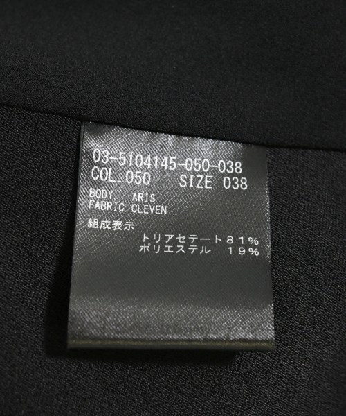theory luxe（セオリーリュクス）その他 黒 サイズ:38(M位) レディース/2200664949099