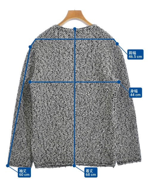 theory luxe（セオリーリュクス）ノーカラージャケット 黒 サイズ:40(M位) レディース/2200666177018