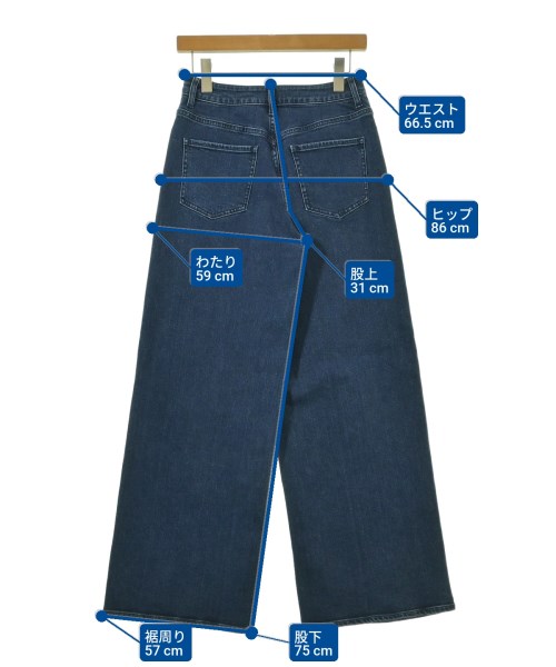 theory luxe（セオリーリュクス）デニムパンツ 青 サイズ:36(S位) レディース/2200666764027