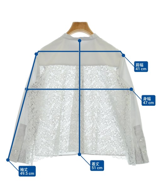 theory luxe（セオリーリュクス）ブラウス グレー サイズ:32(XXS位) レディース/2200669383027