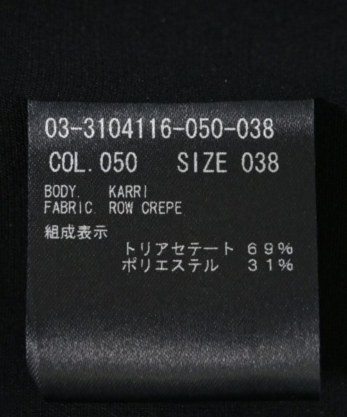 theory luxe（セオリーリュクス）その他 黒 サイズ:38(M位) レディース/2200667254091