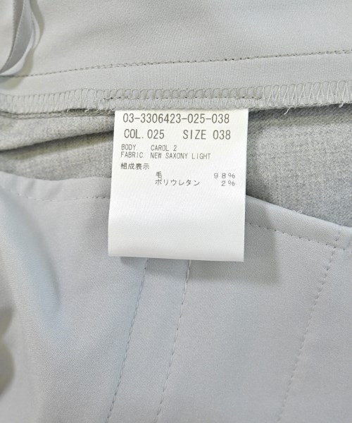 theory luxe（セオリーリュクス）スラックス グレー サイズ:38(M位) レディース/2200667254145
