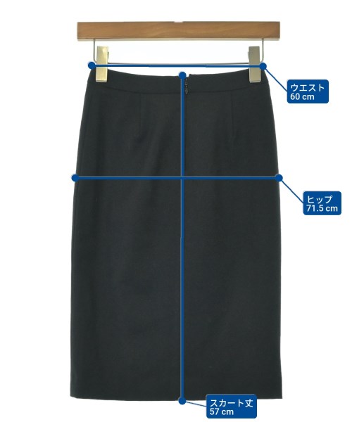 theory luxe（セオリーリュクス）ロング・マキシ丈スカート 黒 サイズ:32(XXS位) レディース/2200667982048