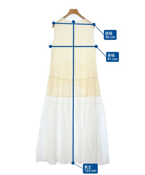 theory luxe（セオリーリュクス）ワンピース 白 サイズ:38(M位) レディース/2200671444051