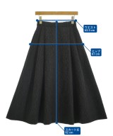 theory luxe（セオリーリュクス）ロング・マキシ丈スカート 黒 サイズ:36(S位) レディース/2200665689031