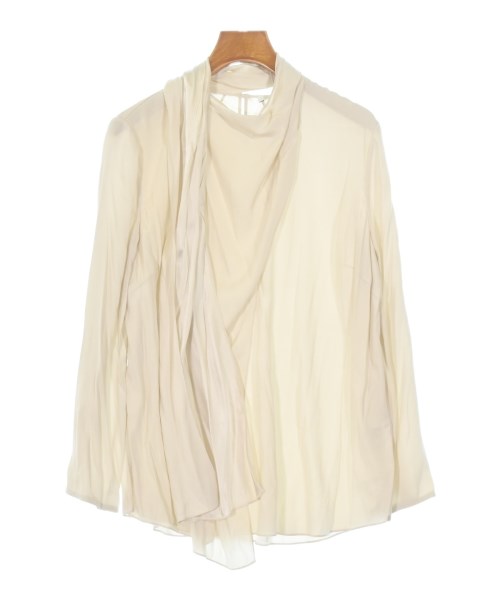 theory luxe(セオリーリュクス)ブラウス ベージュ サイズ:38(M位)/2200667484016