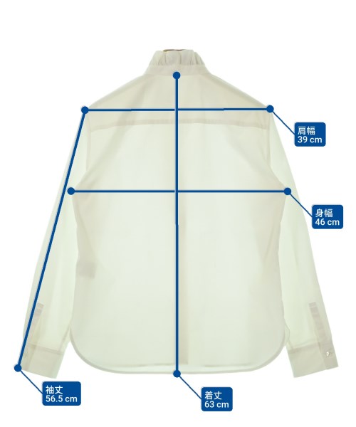 theory luxe（セオリーリュクス）ブラウス 白 サイズ:38(M位) レディース/2200669242126