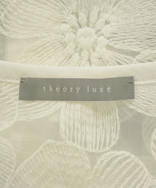 theory luxe（セオリーリュクス）ブラウス 白 サイズ:38(M位) レディース/2200669242133