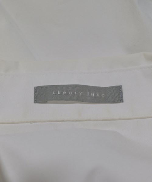 theory luxe（セオリーリュクス）カジュアルシャツ 白 サイズ:38(M位) レディース/2200672224010