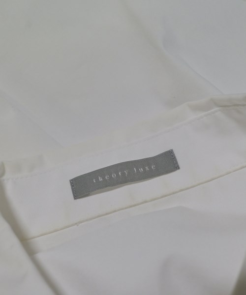 theory luxe（セオリーリュクス）カジュアルシャツ 白 サイズ:38(M位) レディース/2200672224010