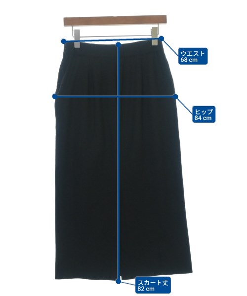 theory luxe（セオリーリュクス）ロング・マキシ丈スカート 黒 サイズ:38(M位) レディース/2200672224072