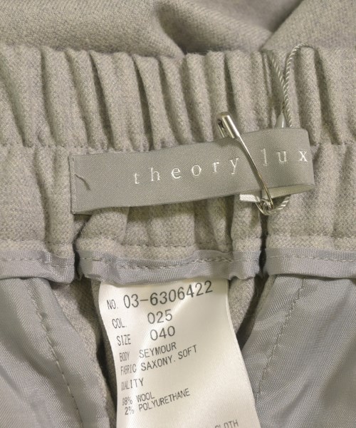 theory luxe（セオリーリュクス）スラックス グレー サイズ:40(M位) レディース/2200730033042