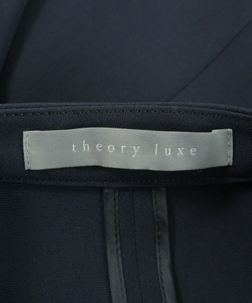 theory luxe（セオリーリュクス）ノーカラージャケット 紺 サイズ:38(M位) レディース/2200730751069