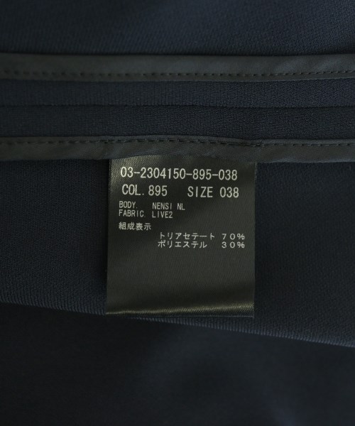 theory luxe（セオリーリュクス）ノーカラージャケット 紺 サイズ:38(M位) レディース/2200730751069
