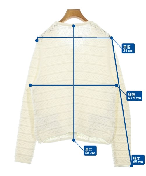 theory luxe（セオリーリュクス）カーディガン 白 サイズ:38(M位) レディース/2200728847071