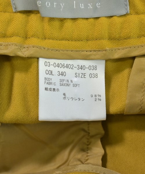 theory luxe（セオリーリュクス）その他 黄 サイズ:38(M位) レディース/2200731833030