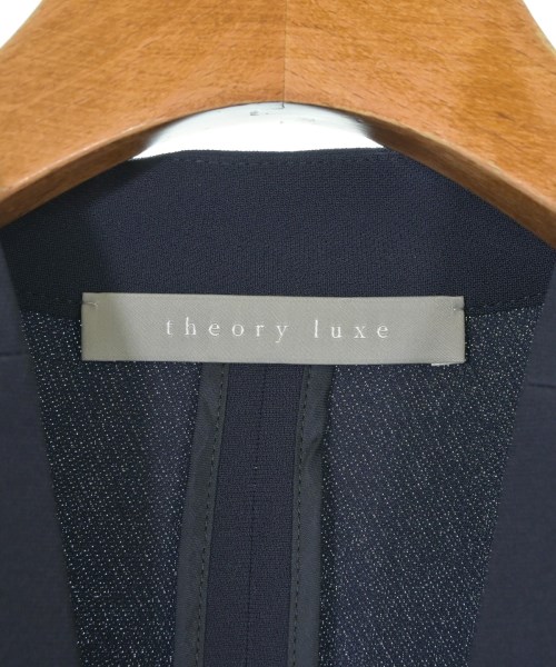 theory luxe（セオリーリュクス）ノーカラージャケット 紺 サイズ:38(M位) レディース/2200727952011
