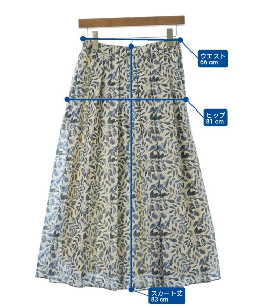 theory luxe（セオリーリュクス）ロング・マキシ丈スカート ベージュ サイズ:40(M位) レディース/2200728678033