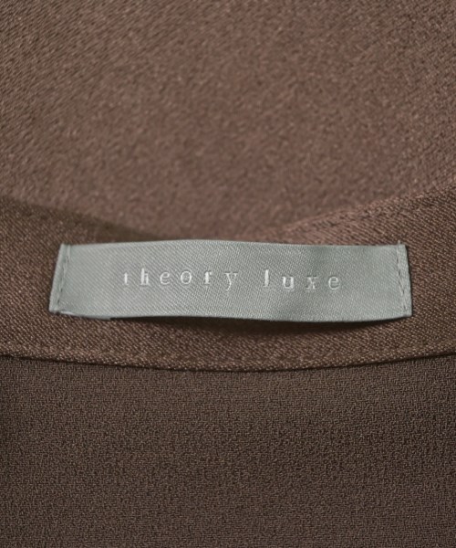 theory luxe（セオリーリュクス）ブラウス 茶 サイズ:38(M位) レディース/2200728678057