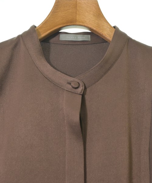 theory luxe（セオリーリュクス）ブラウス 茶 サイズ:38(M位) レディース/2200728678057