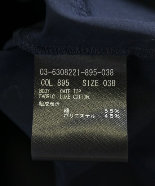 theory luxe（セオリーリュクス）カジュアルシャツ 紺 サイズ:38(M位) レディース/2200734326027
