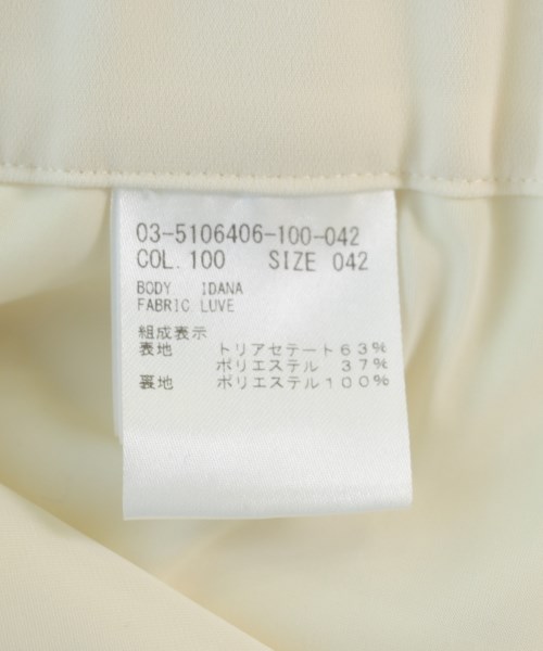 theory luxe（セオリーリュクス）スラックス 白 サイズ:42(L位) レディース/2200735421066