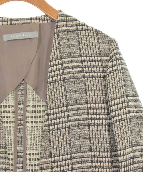theory luxe（セオリーリュクス）ノーカラージャケット ベージュ サイズ:38(M位) レディース/2200713391695