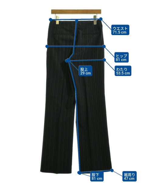 theory luxe（セオリーリュクス）スラックス 紺 サイズ:40(M位) レディース/2200713391794