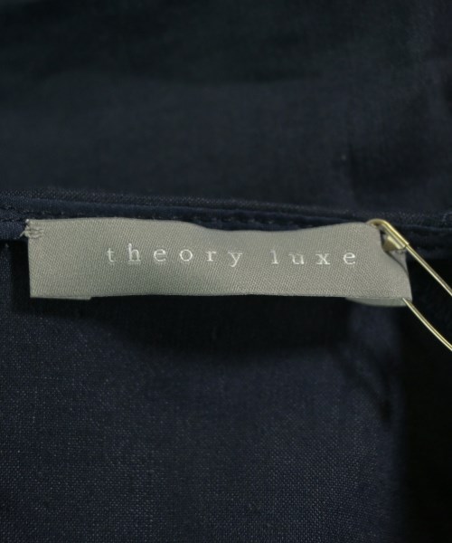 theory luxe（セオリーリュクス）ブラウス 紺 サイズ:38(M位) レディース/2200713391831