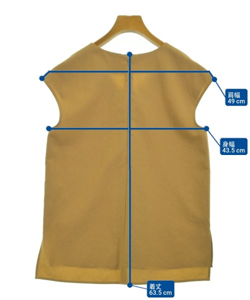 theory luxe（セオリーリュクス）ブラウス 茶 サイズ:38(M位) レディース/2200713391855