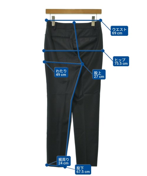 theory luxe（セオリーリュクス）スラックス 黒 サイズ:34(XS位) レディース/2200717272143