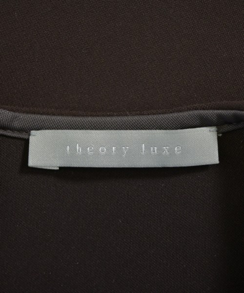 theory luxe（セオリーリュクス）ブラウス 茶 サイズ:38(M位) レディース/2200713994179