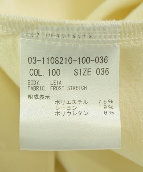 theory luxe（セオリーリュクス）ブラウス 白 サイズ:36(S位) レディース/2200718413095