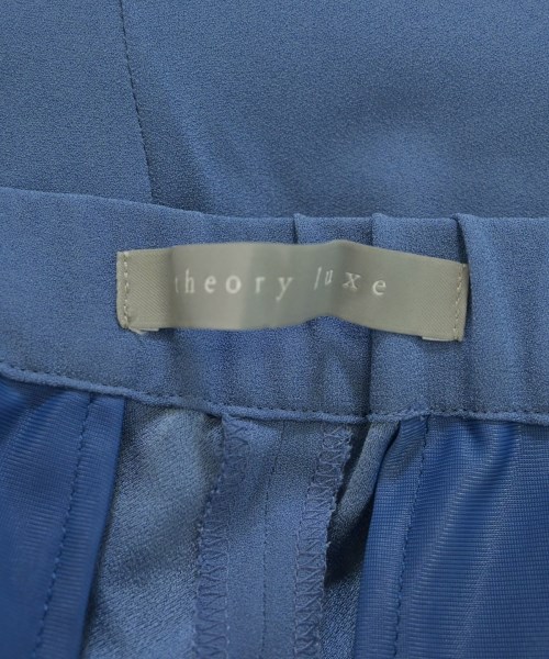 theory luxe（セオリーリュクス）スラックス 青 サイズ:38(M位) レディース/2200719176111