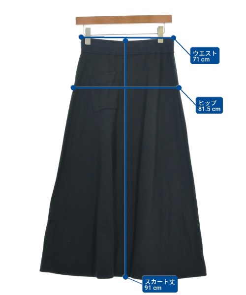 theory luxe（セオリーリュクス）ロング・マキシ丈スカート 紺 サイズ:38(M位) レディース/2200718378141