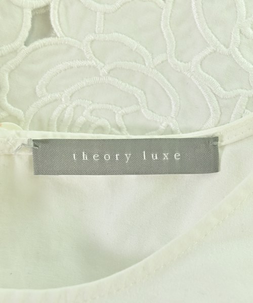 theory luxe（セオリーリュクス）カジュアルシャツ 白 サイズ:38(M位) レディース/2200719895098
