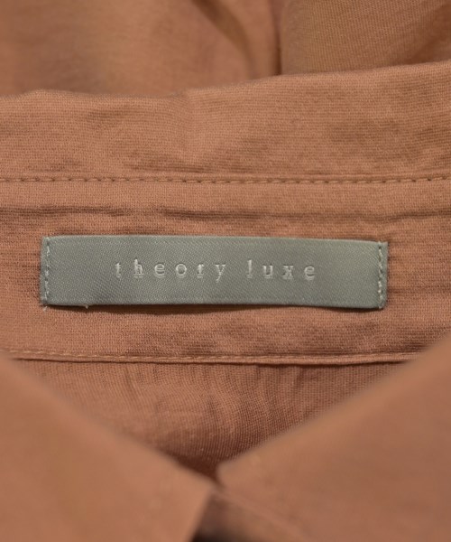 theory luxe（セオリーリュクス）カジュアルシャツ 茶 サイズ:S レディース/2200719390074