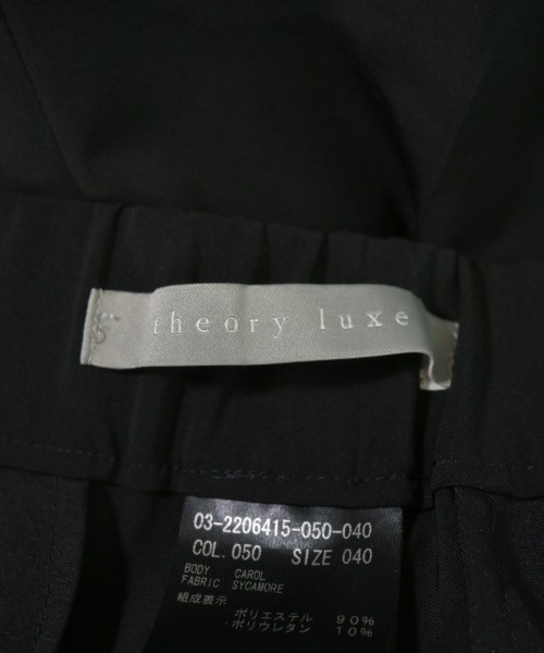 theory luxe（セオリーリュクス）スラックス 黒 サイズ:40(M位) レディース/2200721220864