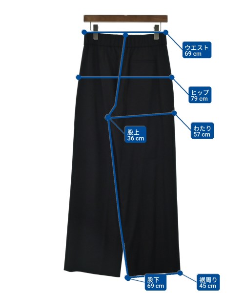 theory luxe（セオリーリュクス）スラックス 黒 サイズ:38(M位) レディース/2200724039012