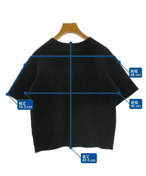 theory luxe（セオリーリュクス）Tシャツ・カットソー 黒 サイズ:38(M位) レディース/2200721526034