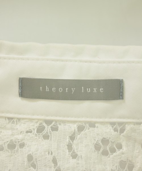 theory luxe（セオリーリュクス）カジュアルシャツ 白 サイズ:38(M位) レディース/2200726258022