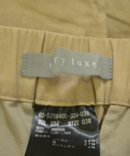 theory luxe（セオリーリュクス）スラックス ベージュ サイズ:38(M位) レディース/2200720962185