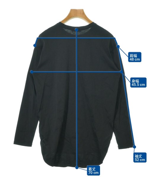 theory luxe（セオリーリュクス）Tシャツ・カットソー 黒 サイズ:38(M位) レディース/2200724943081